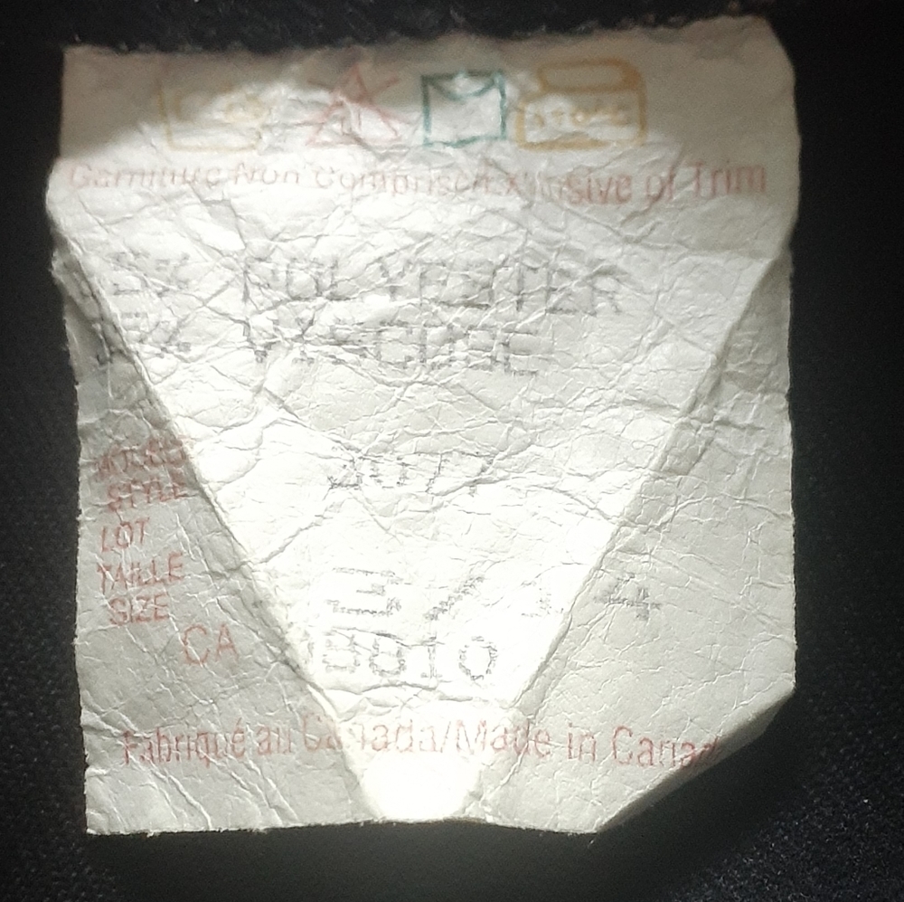 2 For 25$ Women's Black Skirt From Year 2000 - Picture 3 of 3